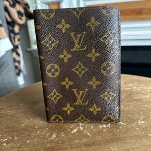 Sold on FB. Louis Vuitton Brown and Gold Monogram Cover